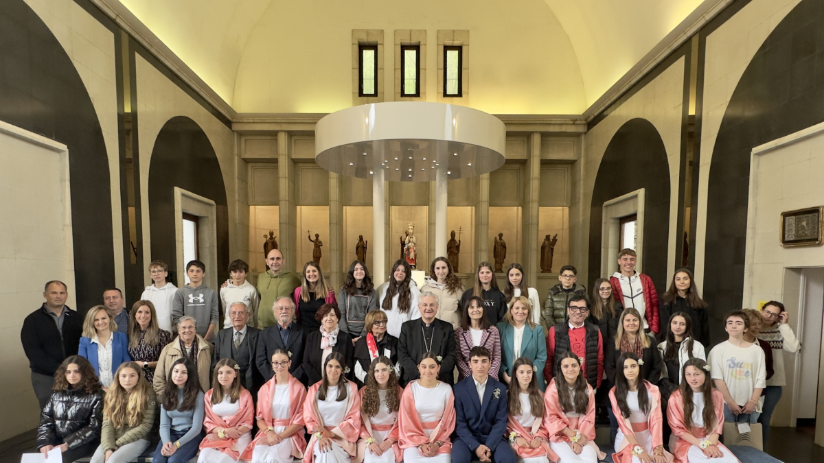 Premiats i convidats als 40 anys dels Jocs Florals