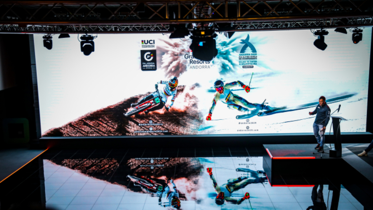 Espot dels campionats del món de BTT