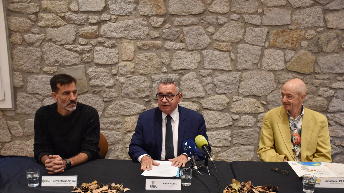 Presentació del conveni de FEDA amb la fundació Terra