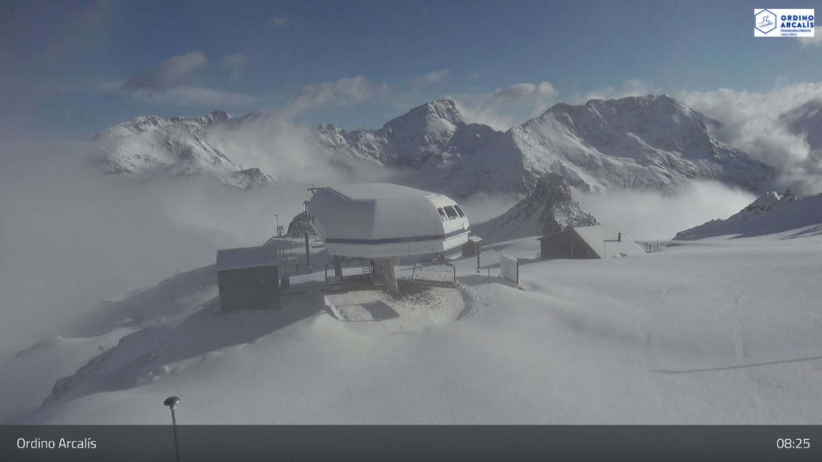 La nevada a Ordino Arcalís
