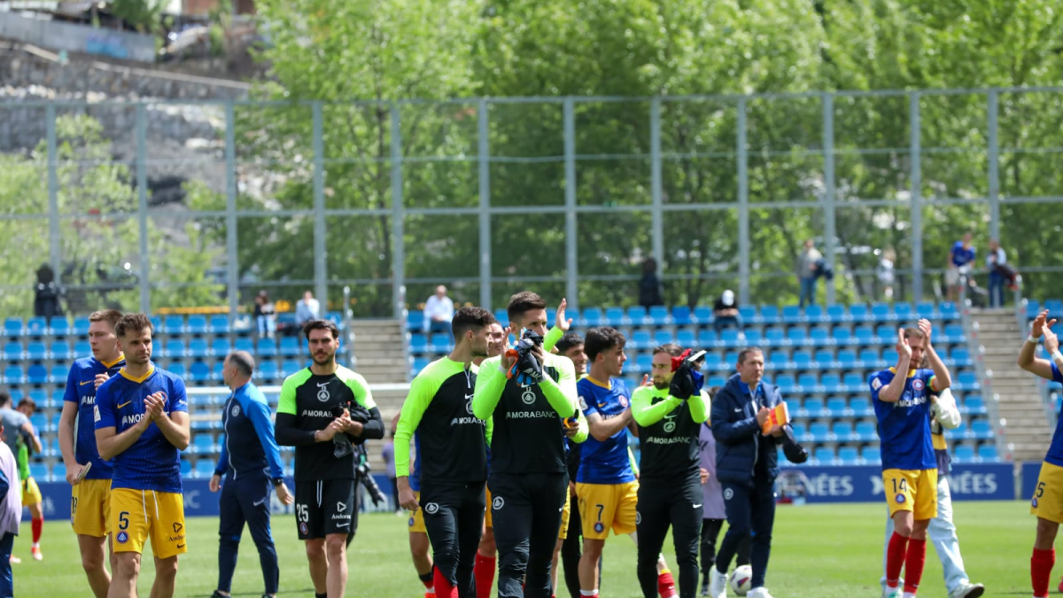 Victòria de l'Andorra contra el Burgos