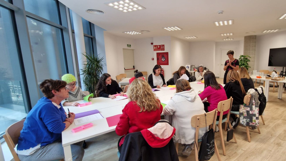 Un moment del taller