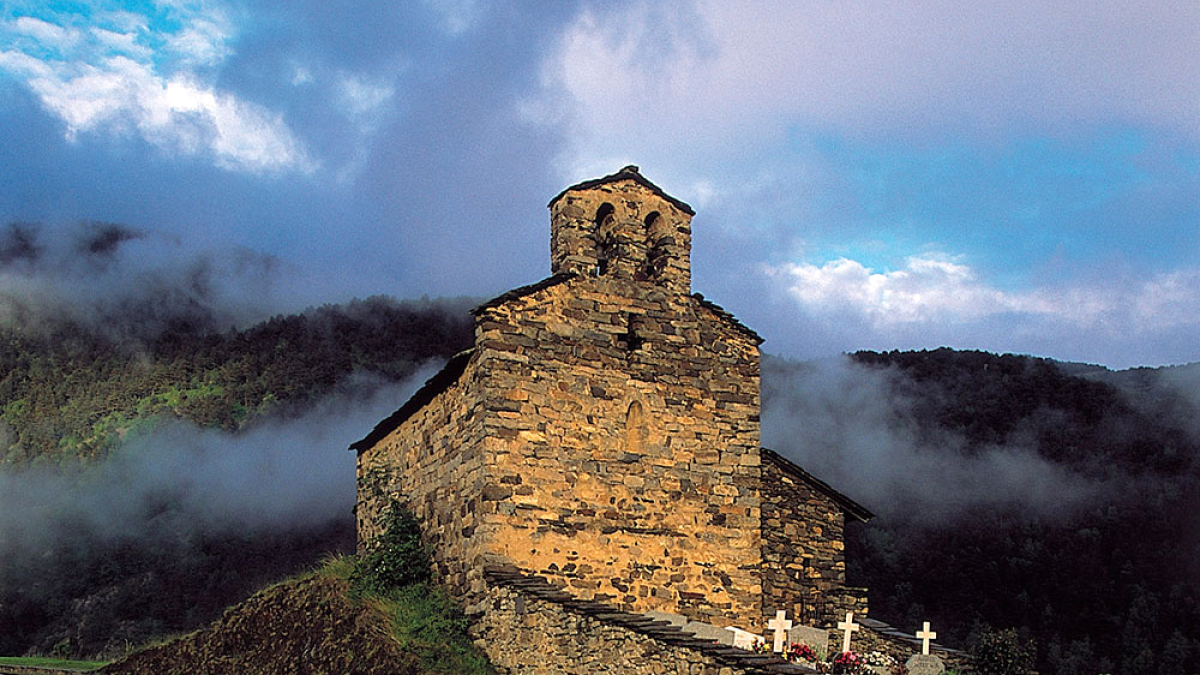 L’església de Sant Serni de Nagol.
