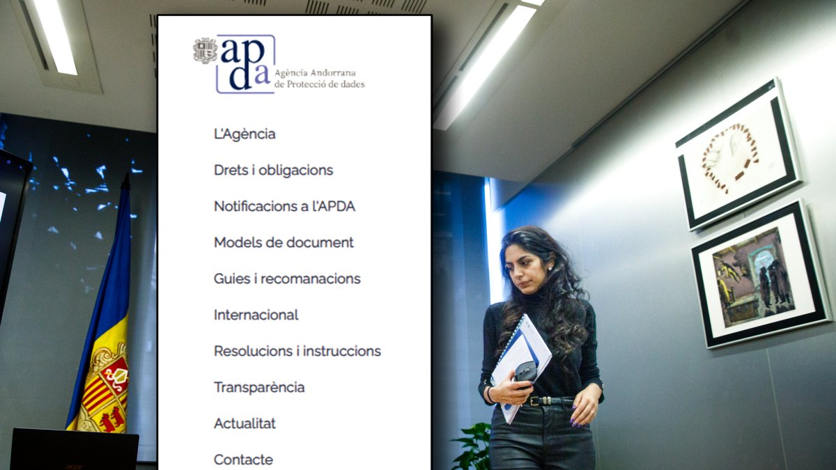 L’apartat de transparència que han inclòs a la web de l’APDA.
