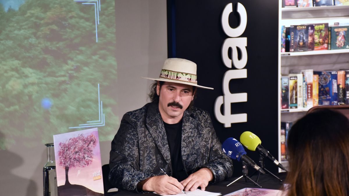El músic presentant avui el seu nou treball