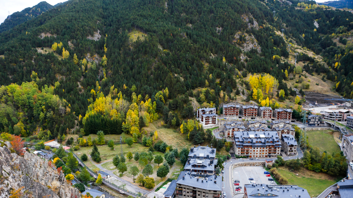 Vistes generals de Canillo.
