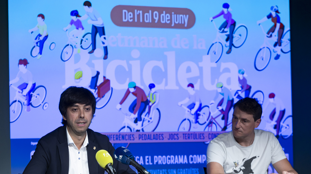 Presentació Setmana de la Bicicleta, maig 2024
Foto: Comú d'Andorra la Vella/Tony Lara