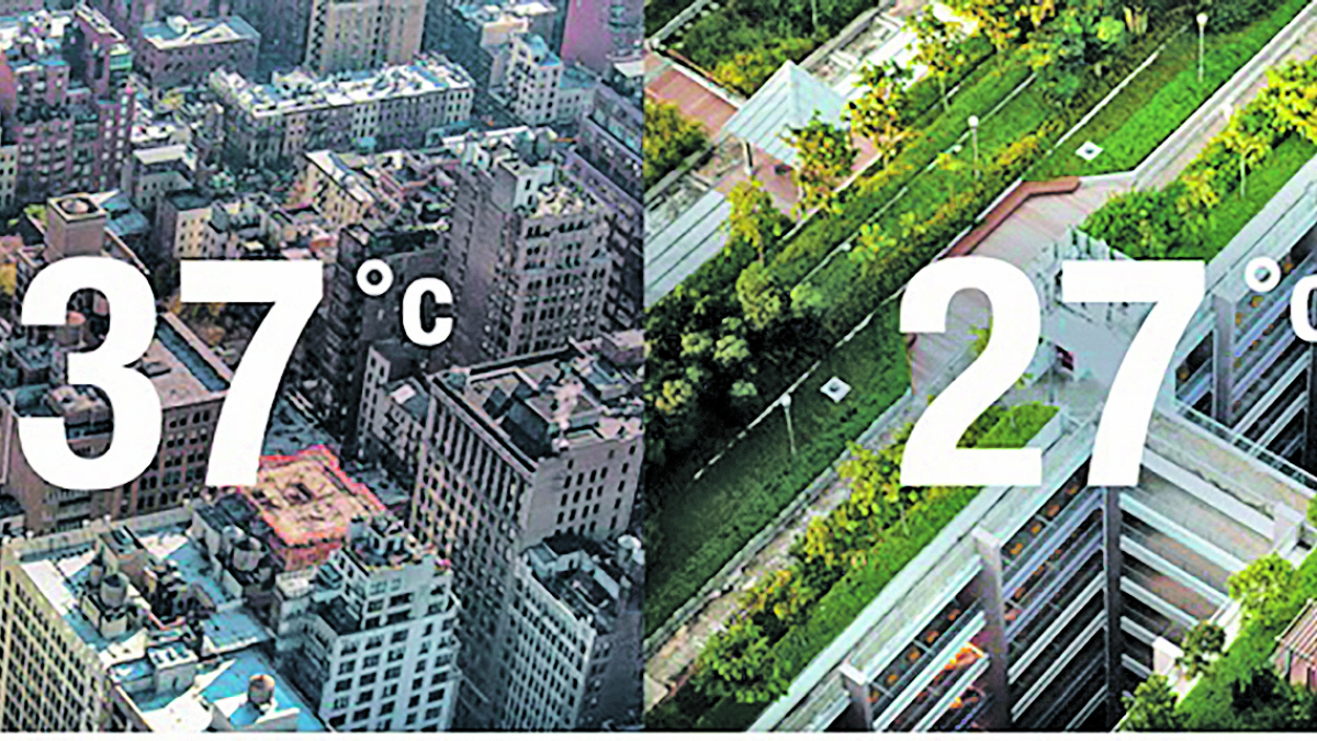 L'aigua és el mitjà de refredament urbà més antic