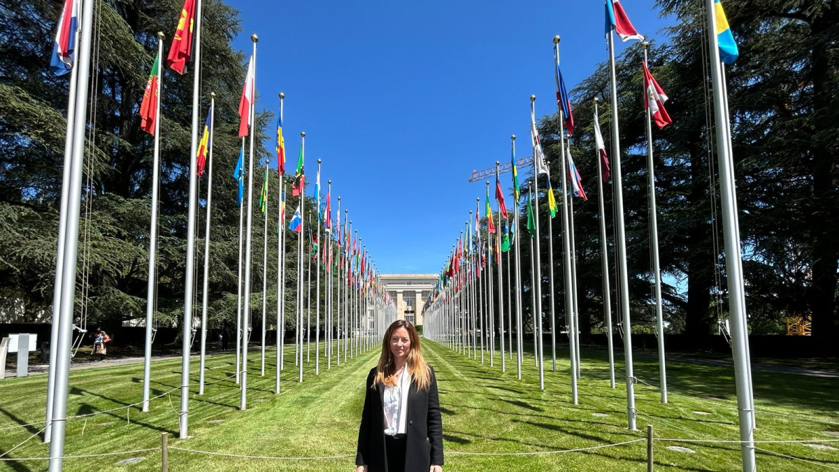 La ministra Helena Mas a l'assemblea mundial de Salut a Ginebra