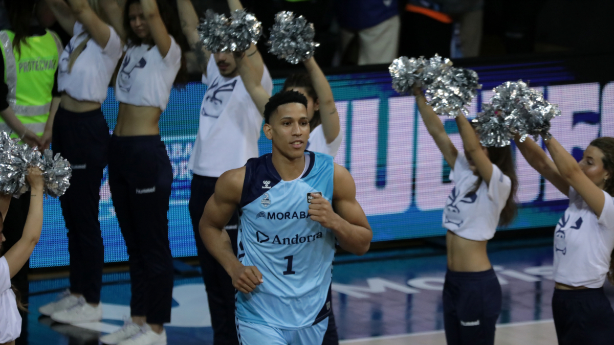 Tyson Pérez, en un partit d’aquesta temporada.