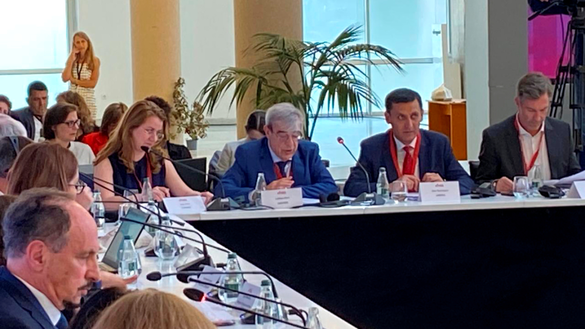 Baró, a la conferència ministerial a Tirana.