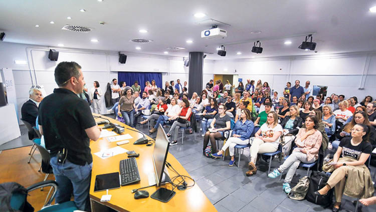 L’assemblea celebrada ahir a la sala d’actes de l’hospital de Meritxell.