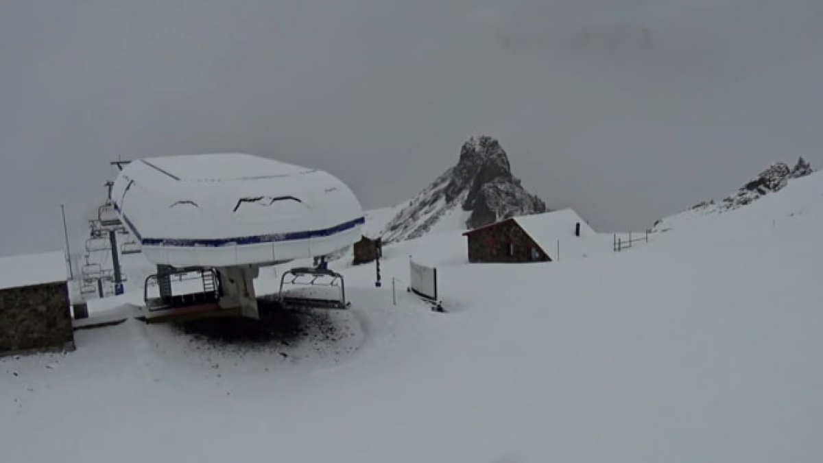 Una de les nevades del maig.
