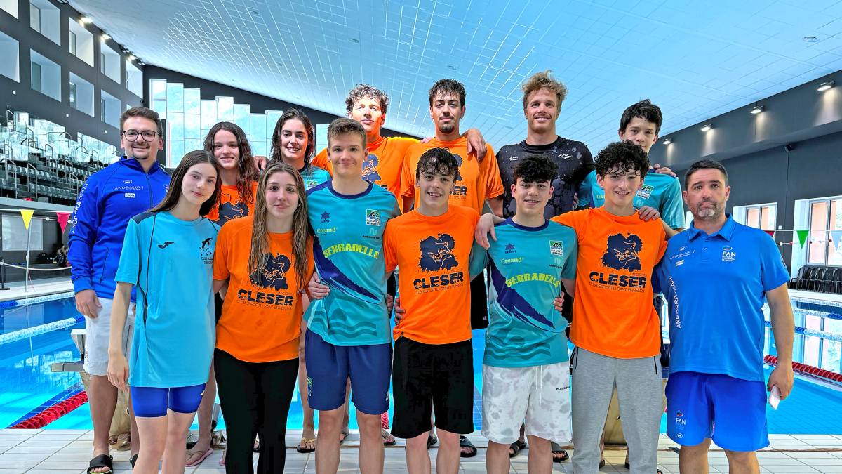 Part de l’equip nacional, als Serradells.