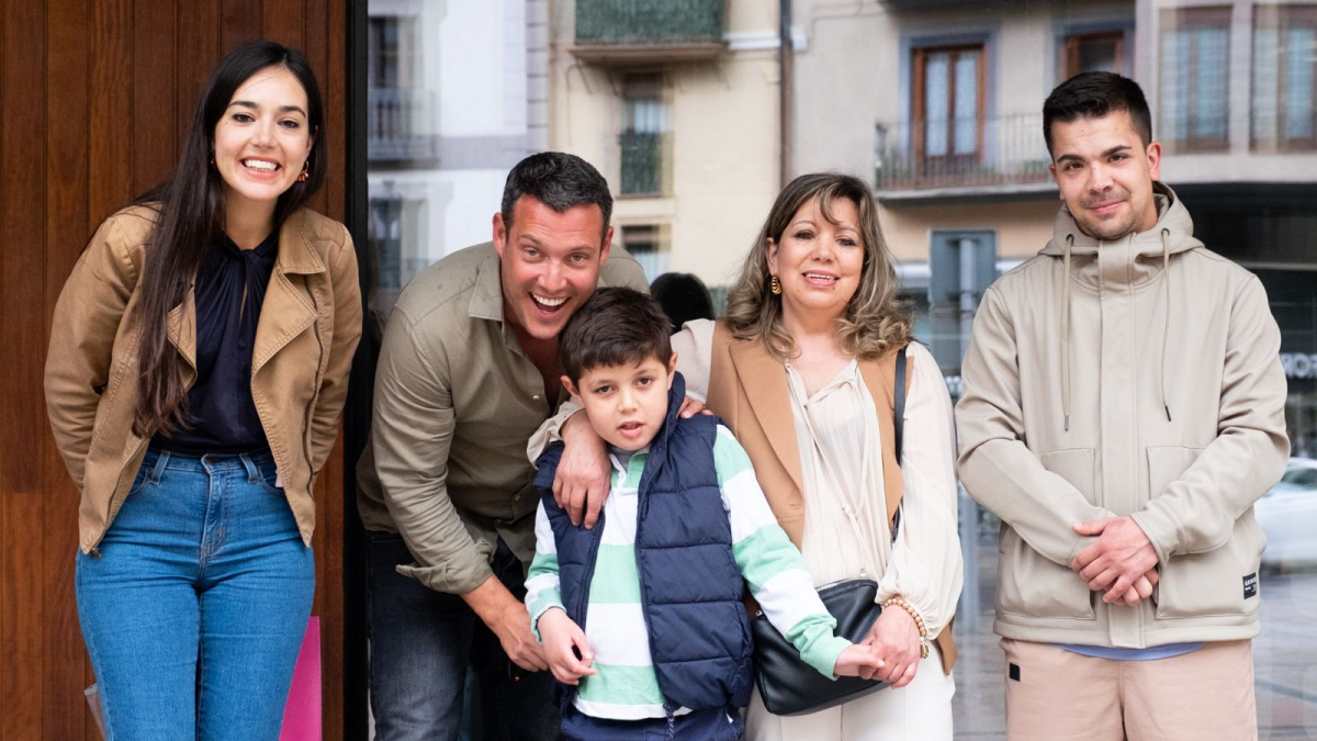 Un dels infants afectats pel síndrome de duplicació MECP2