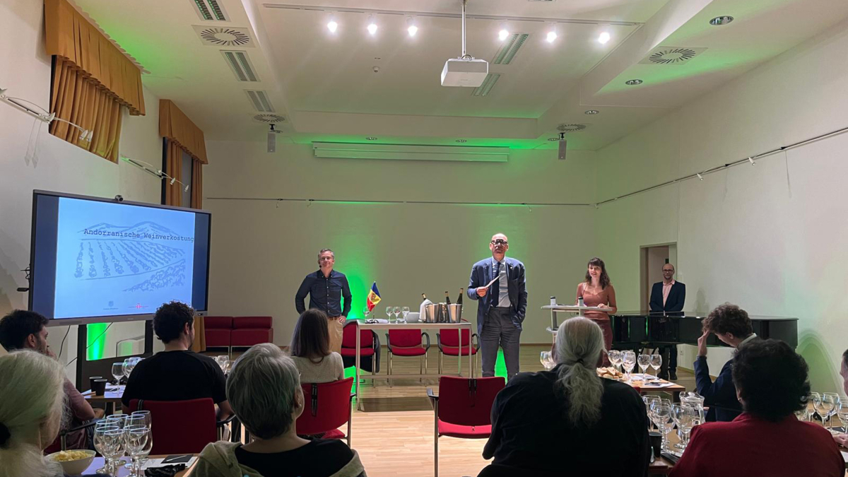 Participació andorrana al Cicle Degusta de l’Instituto Cervantes de Viena.