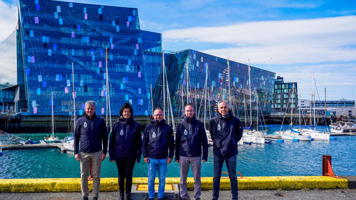 La delegació andorrana a Reykjavík