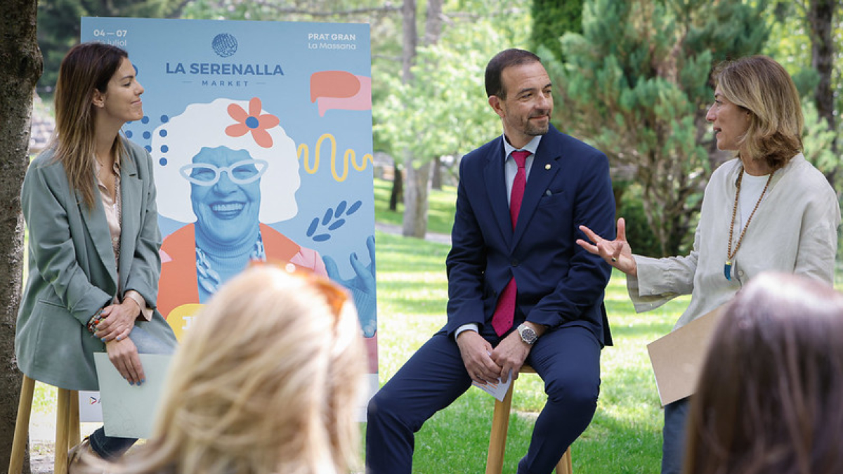 Un instant de la presentació de l'edició d'enguany