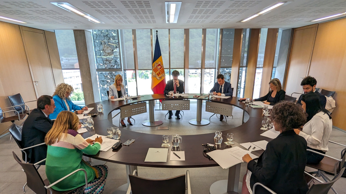 La junta de presidents d’ahir.