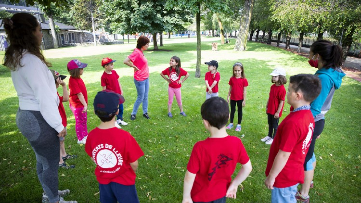 Una activitat infantil a Andorra la Vella en una edició anterior.