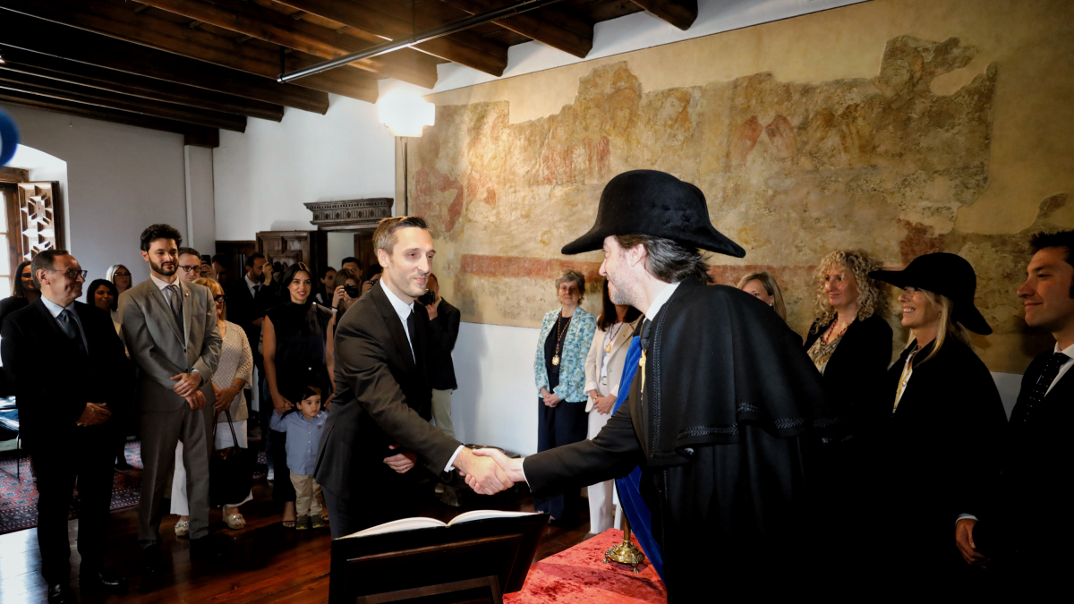 Isaac Galobardes ha jurat el càrrec com a director de l'AQUA aquest matí