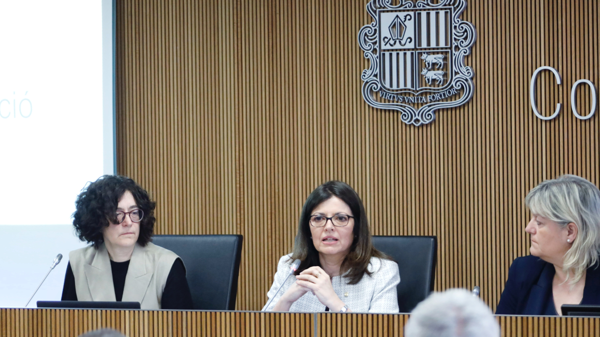 La ministra d'Afers Exteriors, Imma Tor, al Consell General