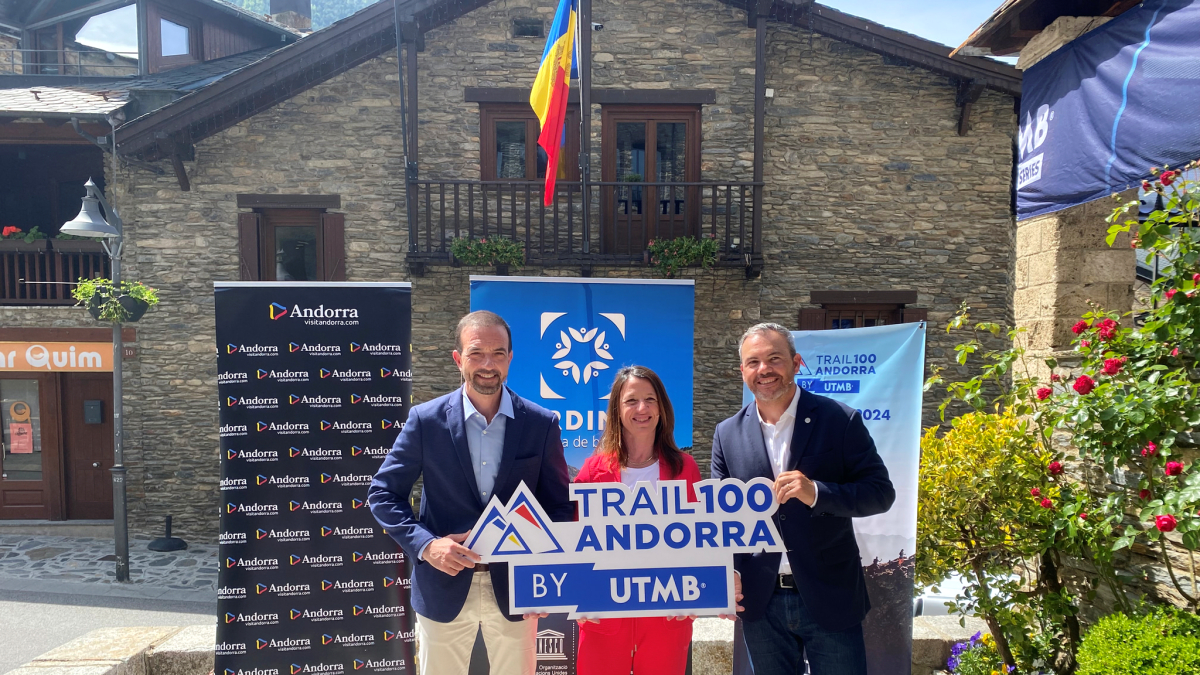 Presentació de la cursa ahir a Ordino.