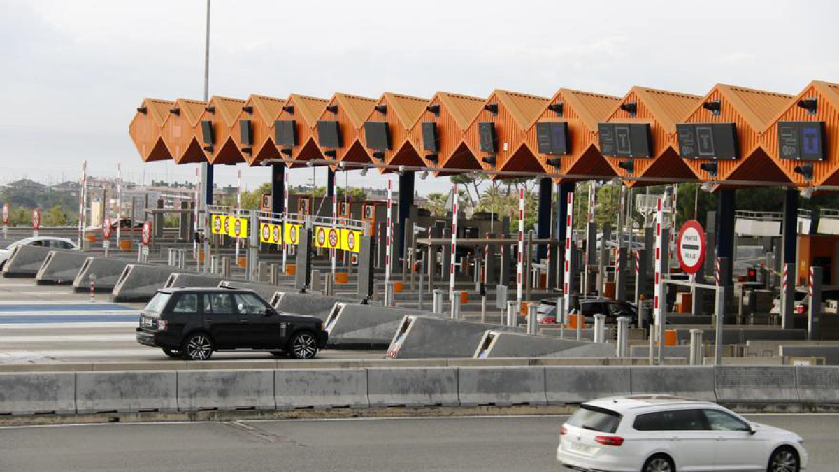 Peatges d’una autopista catalana.