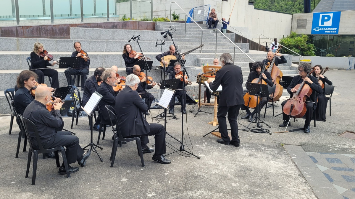 L’últim concert ahir del festival.