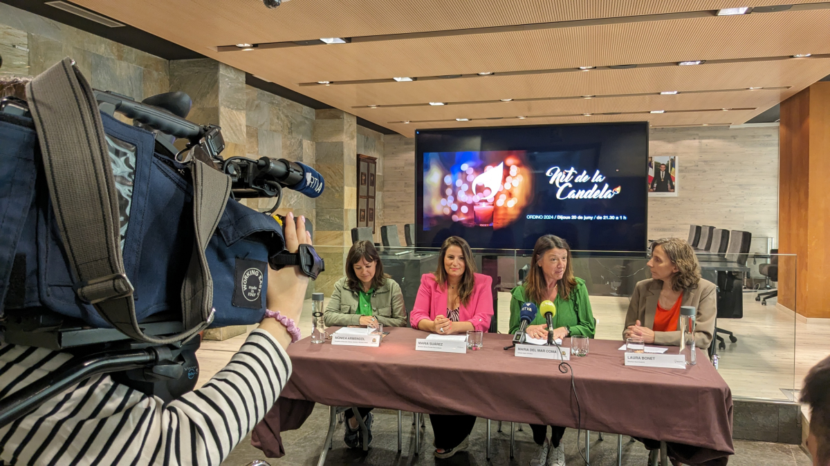 Presentació de la Nit de la Candela avui a Ordino