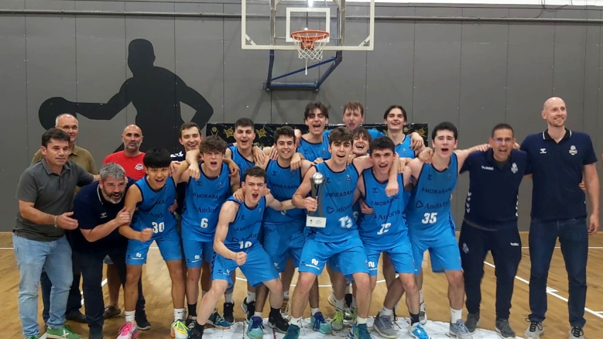 L’equip júnior del MoraBanc Andorra.