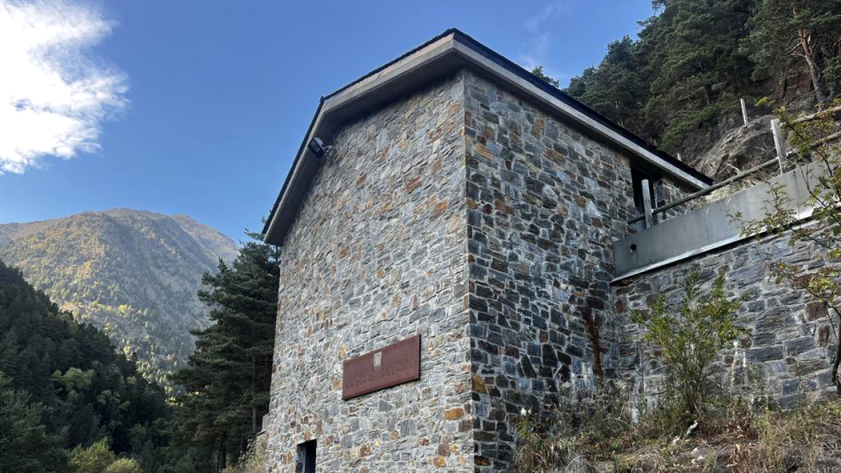 El dipòsit d’aigua de Grau Roig.