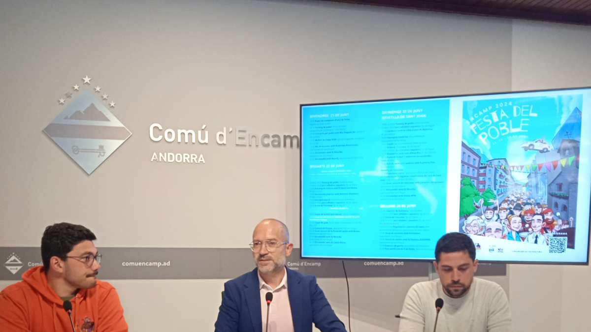 La presentació de les festes del poble