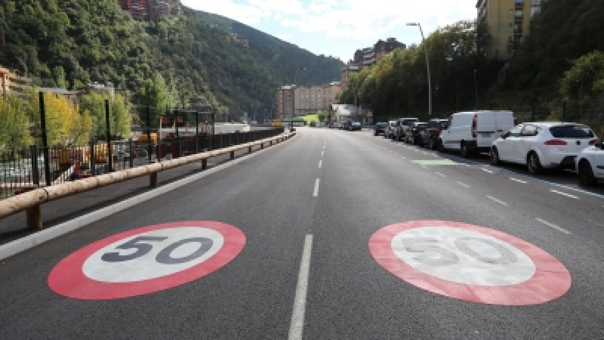 Pas endavant per a la finalització del vial de Sant Julià de Lòria.