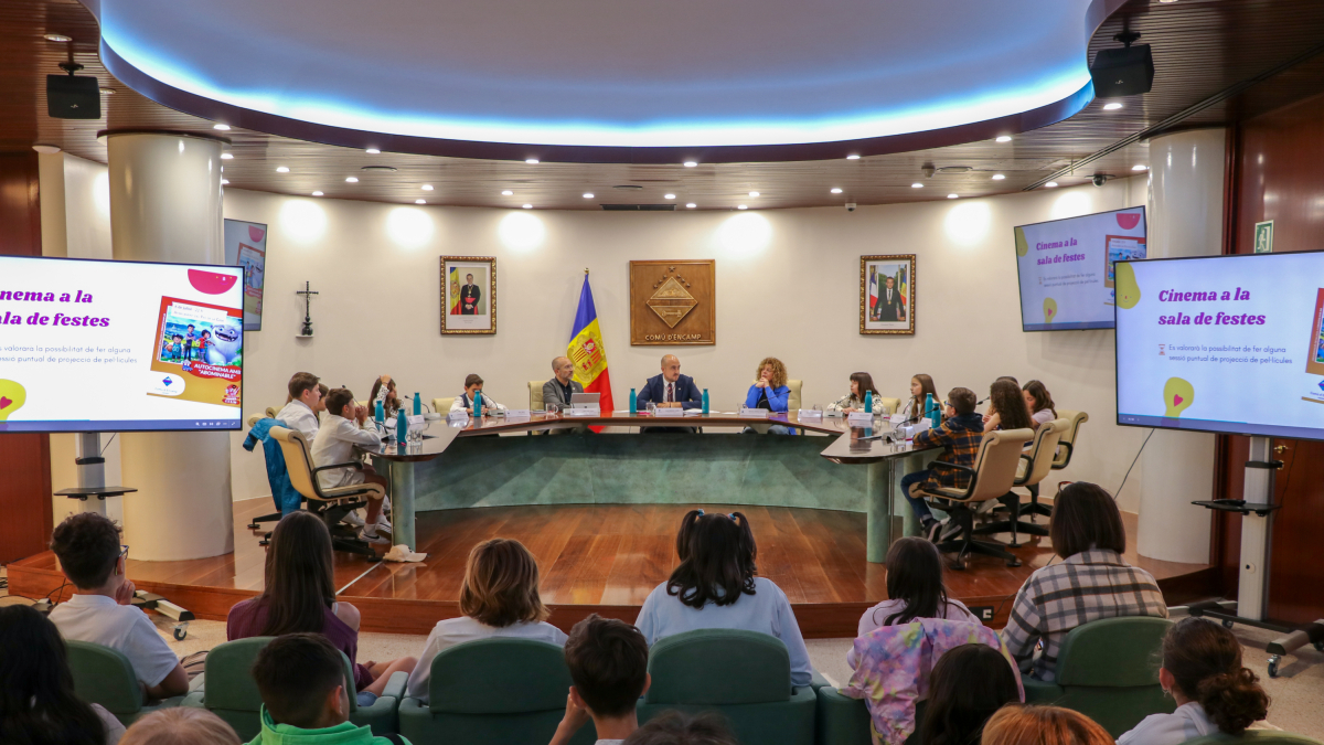 El consell infants d'Encamp