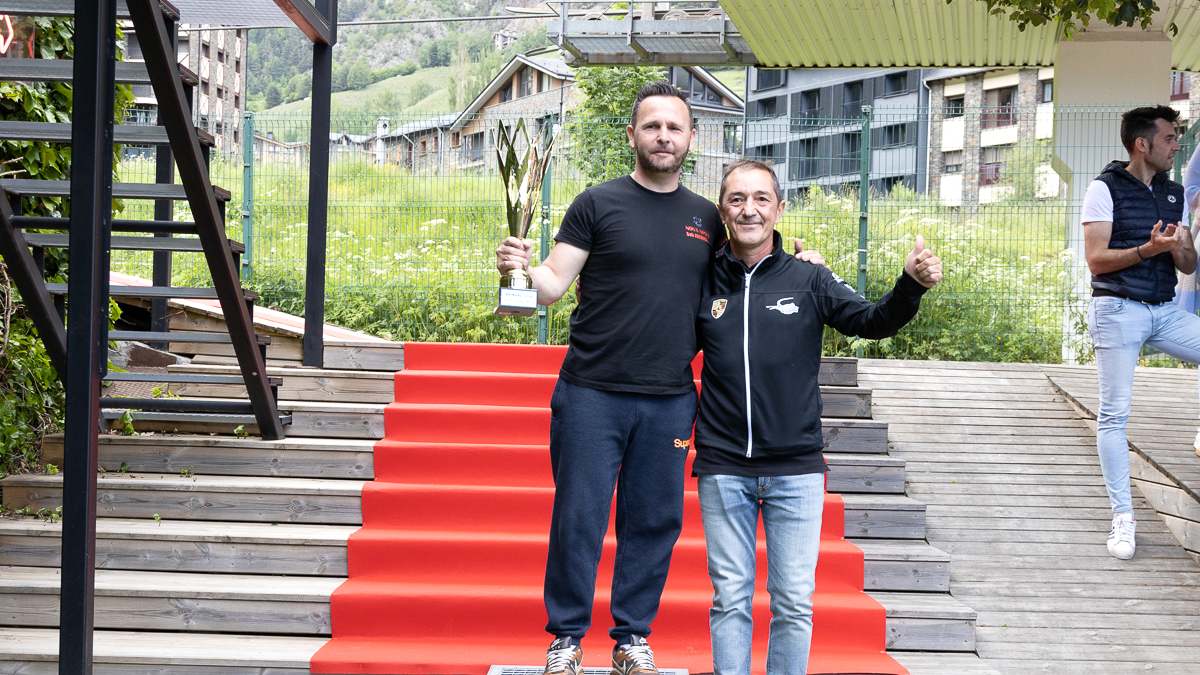 Sebastién Jacqmin va recollir el trofeu Vinyes.