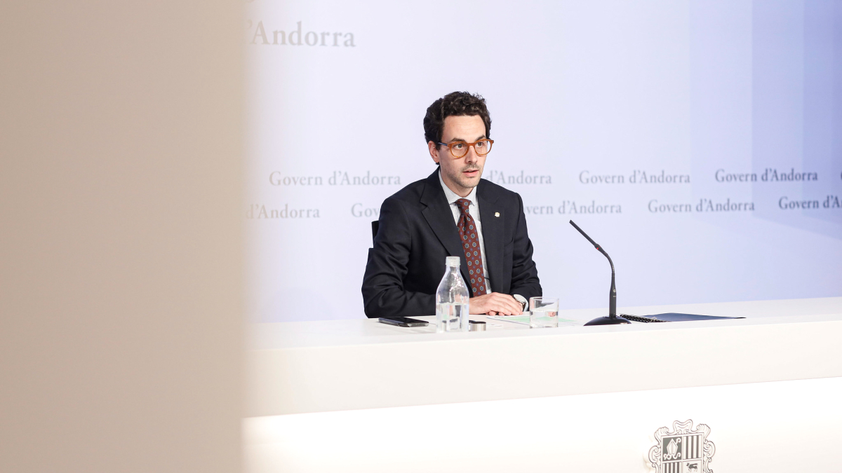 El ministre portaveu, ahir.