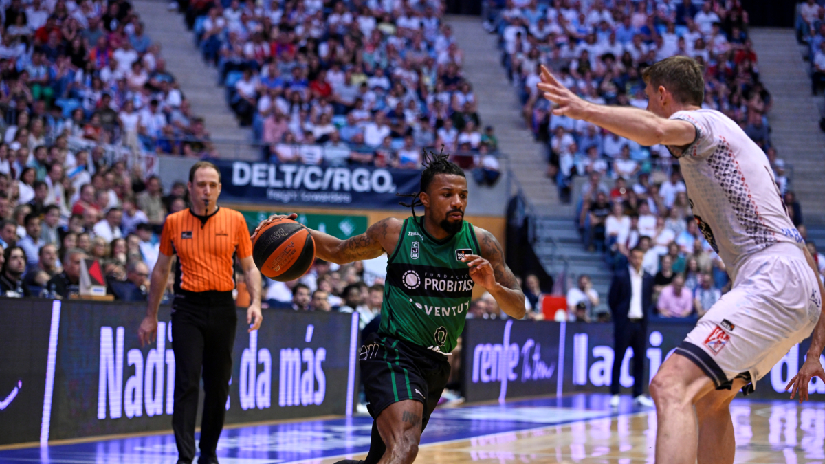 Shannon Evans, en un duel d’aquesta temporada amb el Joventut.