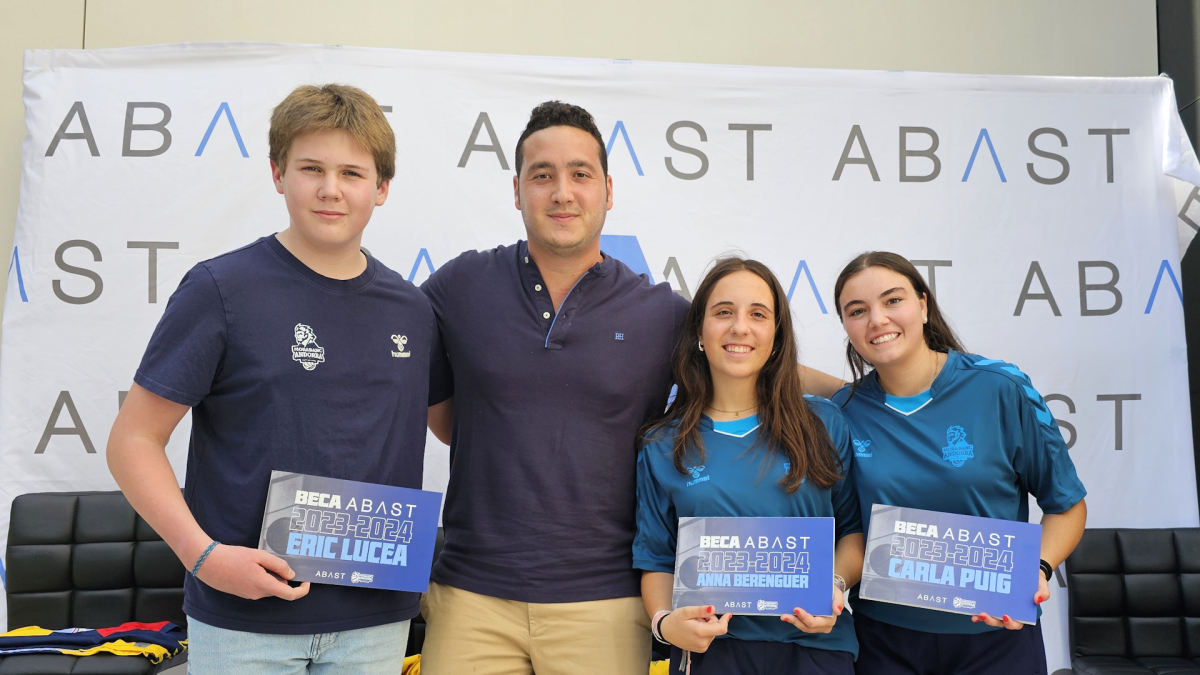 Entrega de la beca Abast