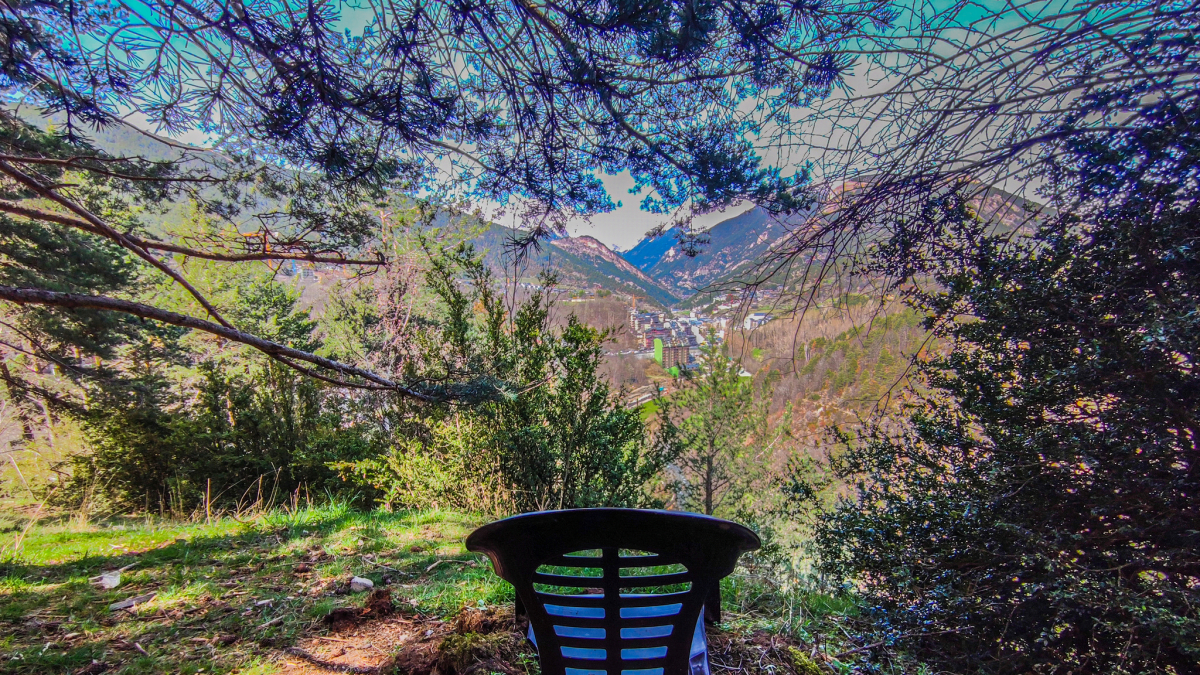 Vistes de la Massana des d’Anyós.