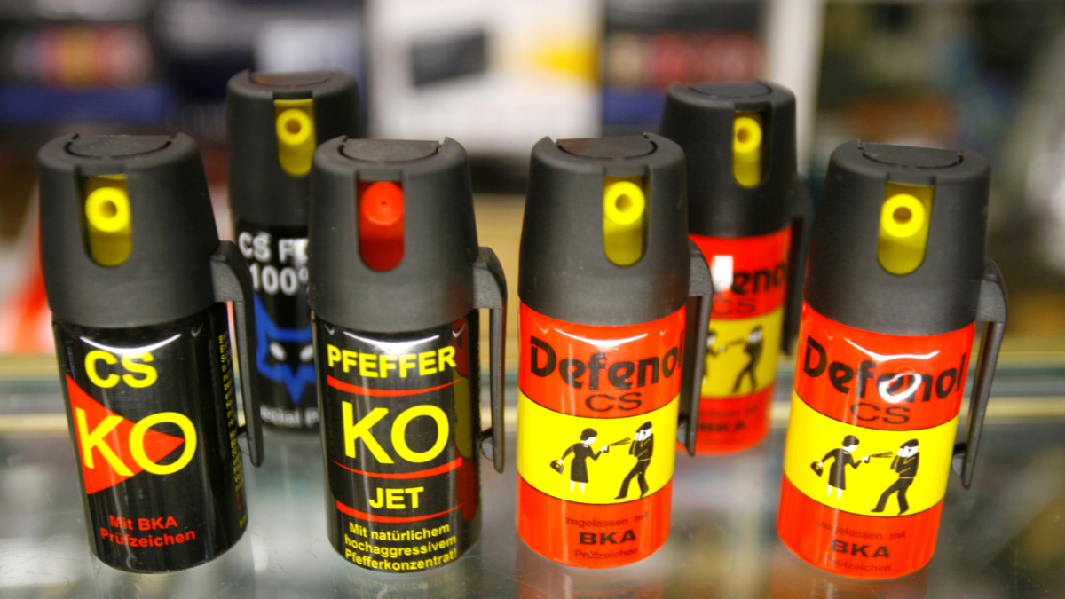 La normativa preveu canvis en la venda d’esprais d’autodefensa.