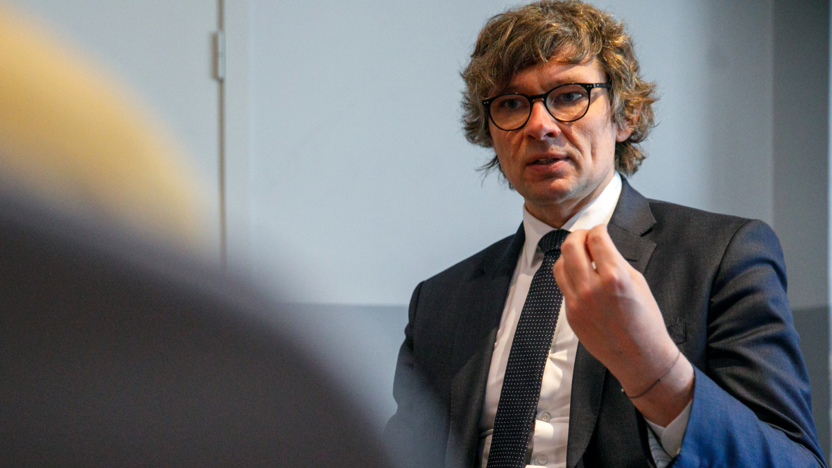 El vicesecretari general de la UIT, Tomas Lamanauskas.