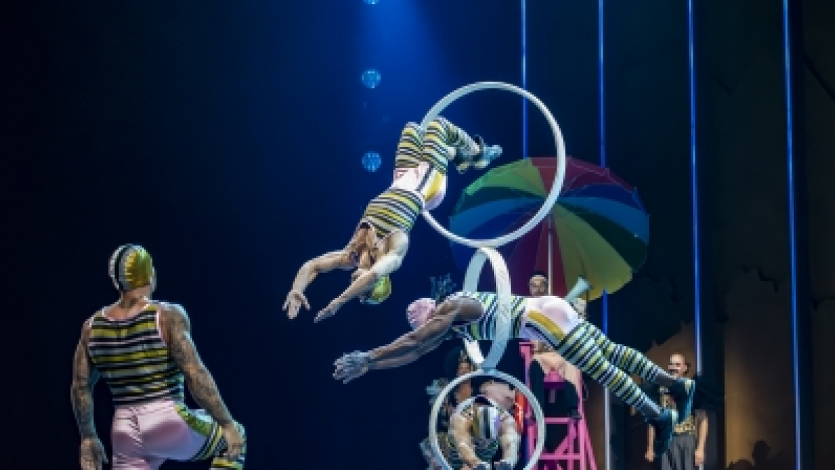 L'espectacle 'Festa' del Cirque du Soleil.