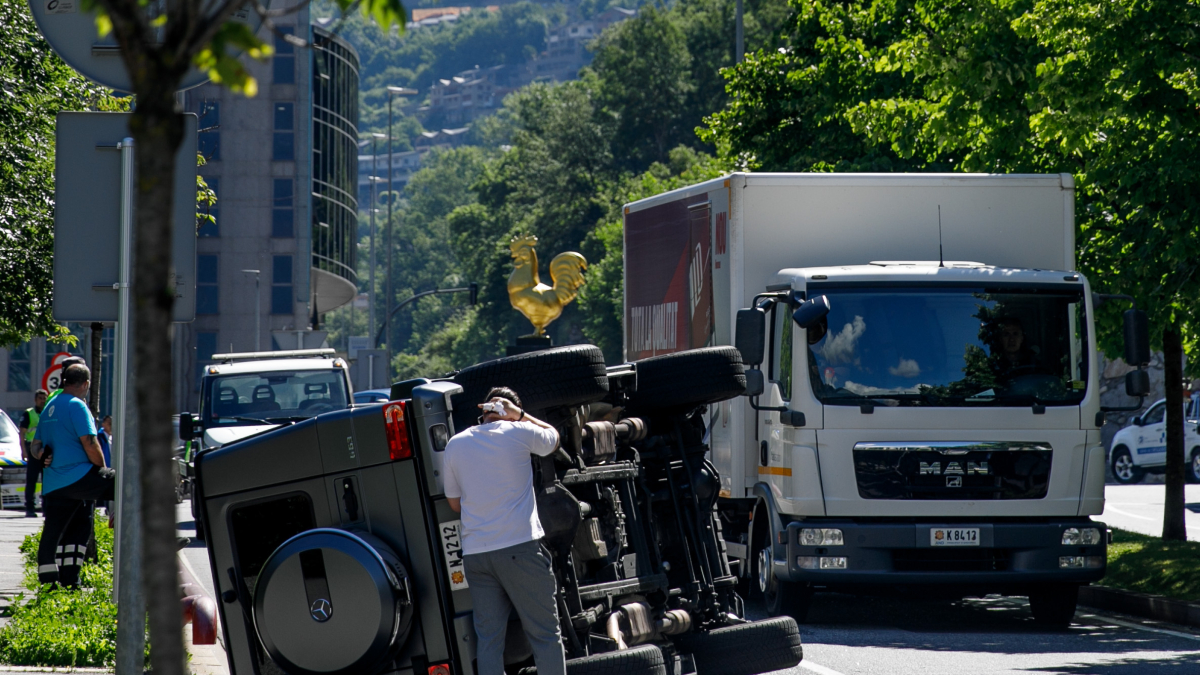 Totterreny bolcat al carrer de l'Obac.

Foto: Fernando Galindo