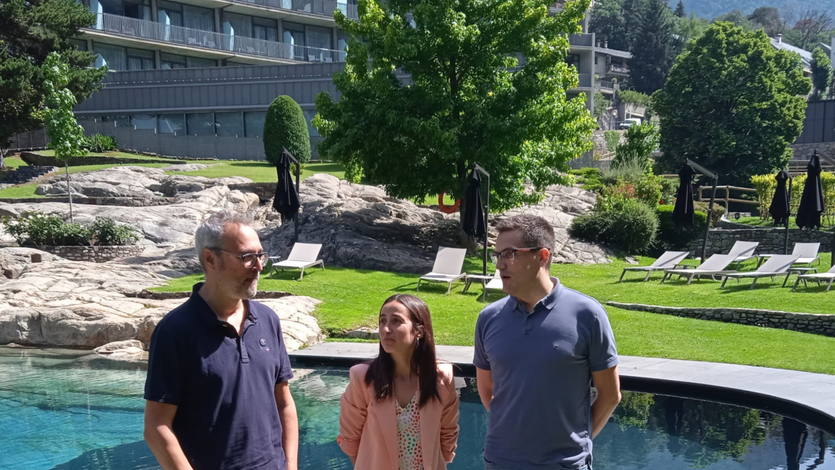 Oriol Vilella, Olalla Losada i Jordi Sabata han presentat avui la temporada de música i dansa