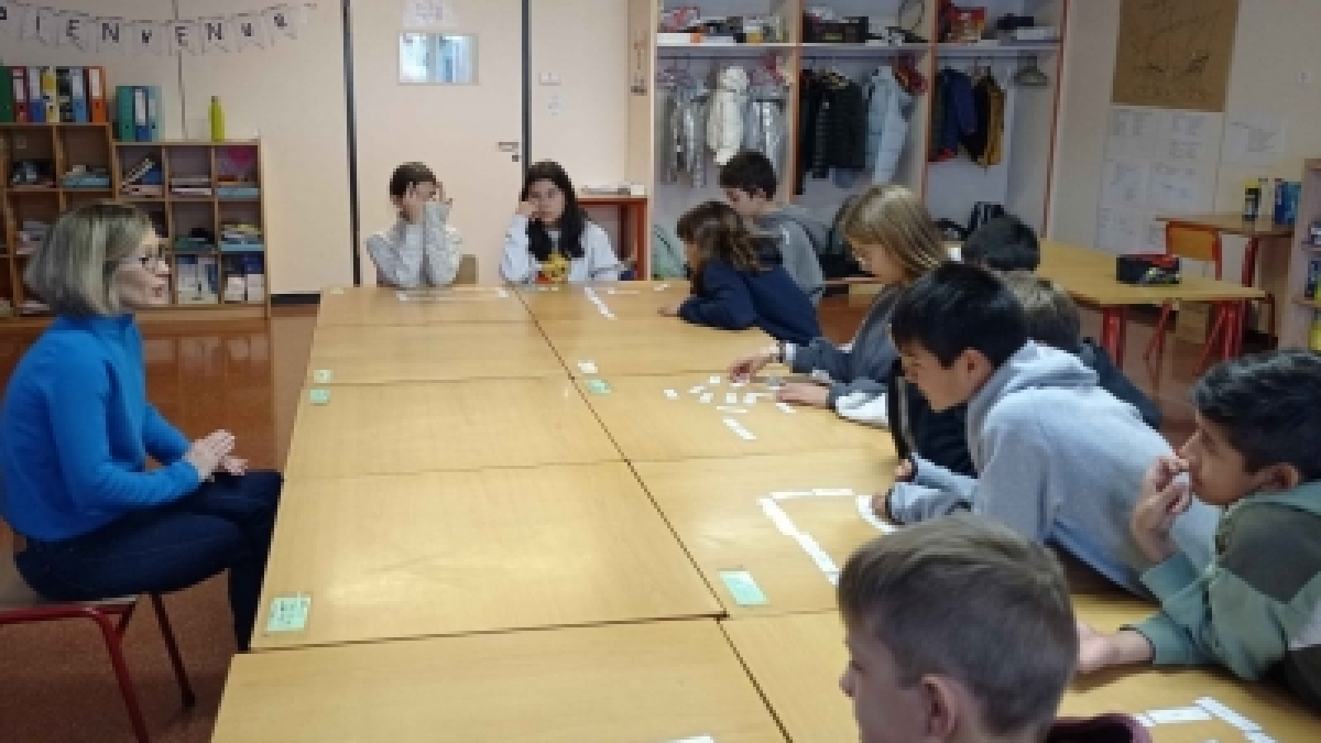 Una de les formacions que ha dut a terme l'AR+I a les escoles durant aquest curs.