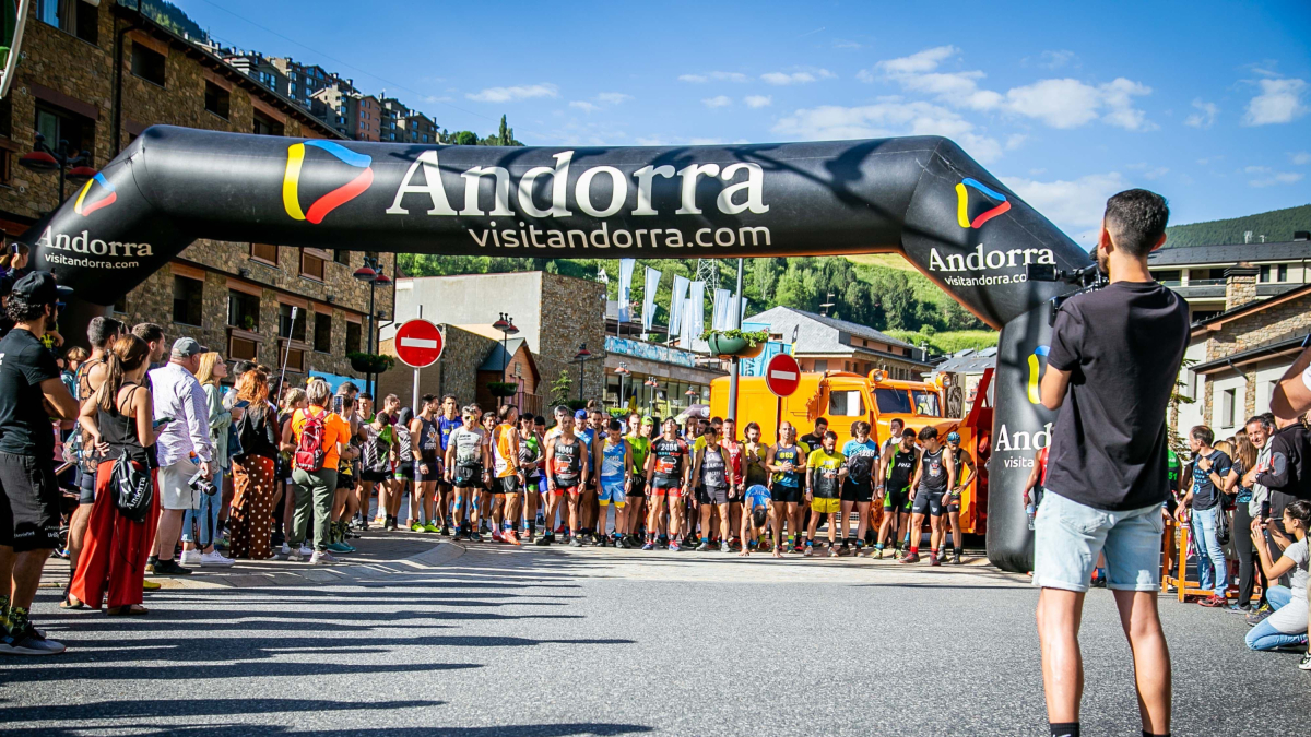 Sortida de l'Olympus Race de l'any passat