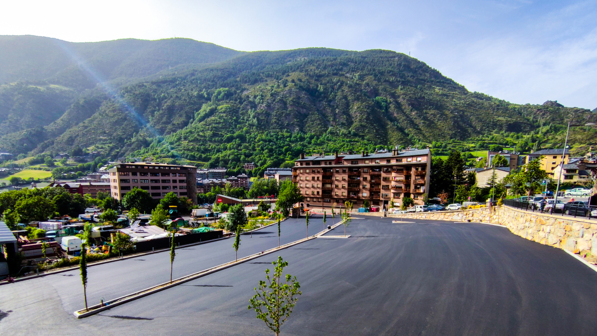El nou aparcament de Terra de la Coma Llarga entrarà en funcionament el dilluns