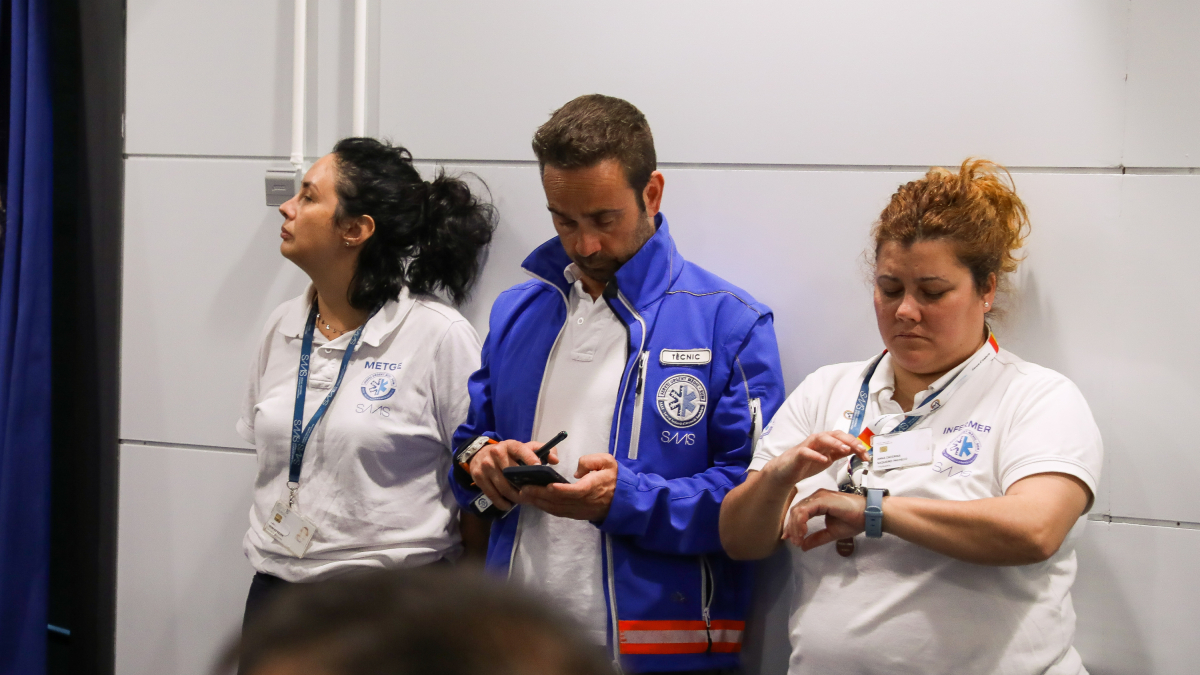 L’assemblea dels treballadors de la parapública, el mes passat.