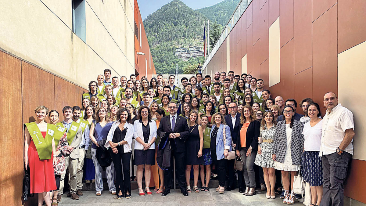 Foto de grup dels alumnes de l’UdA.